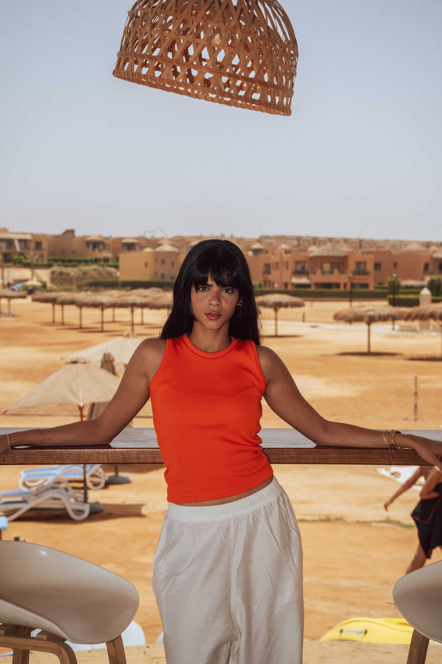 Nejma top in Orange