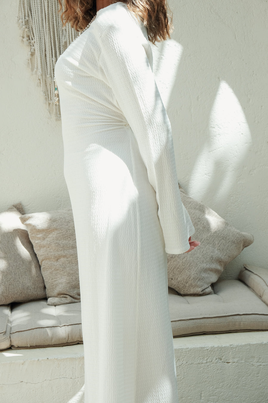 The white dress