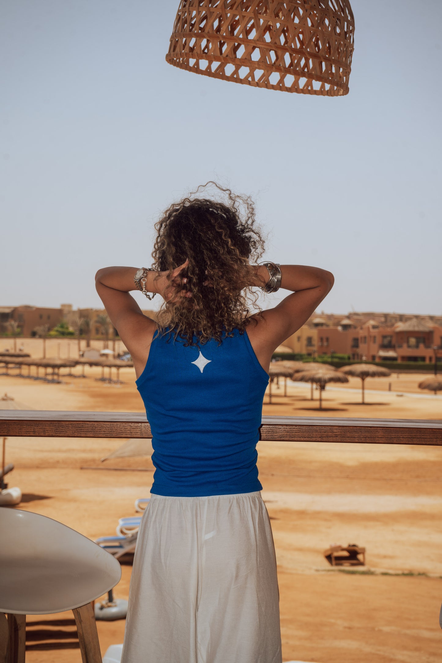 Nejma top in Blue