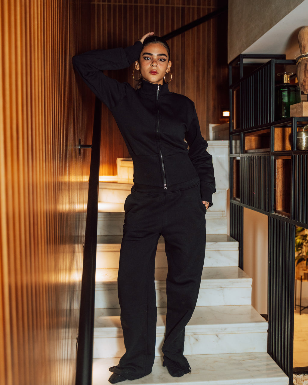 Black Cozy Pants